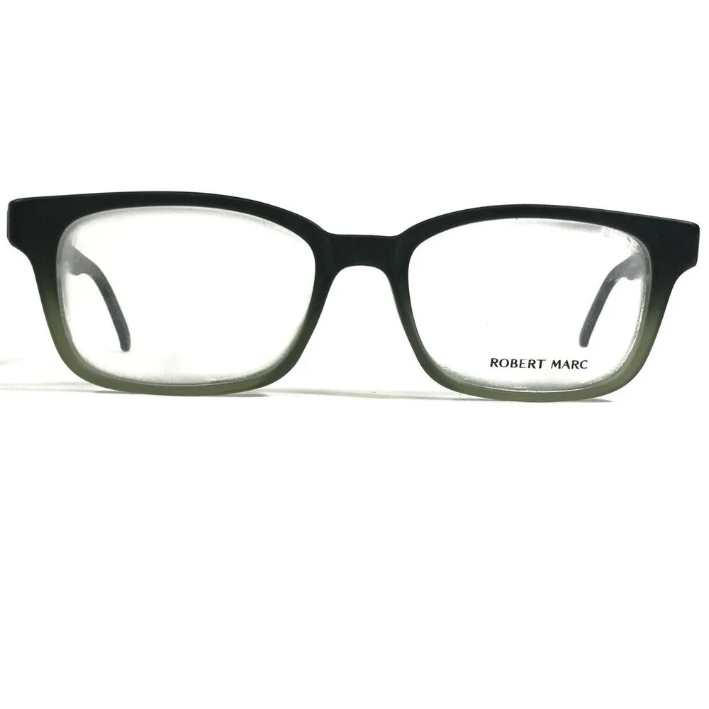 Robert Marc Eyeglasses Frames 839-271M Green Square Full Rim 50-20-145